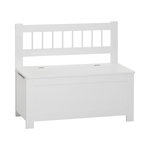 ATMOSPHERA Banc coffre pour enfant - Blanc