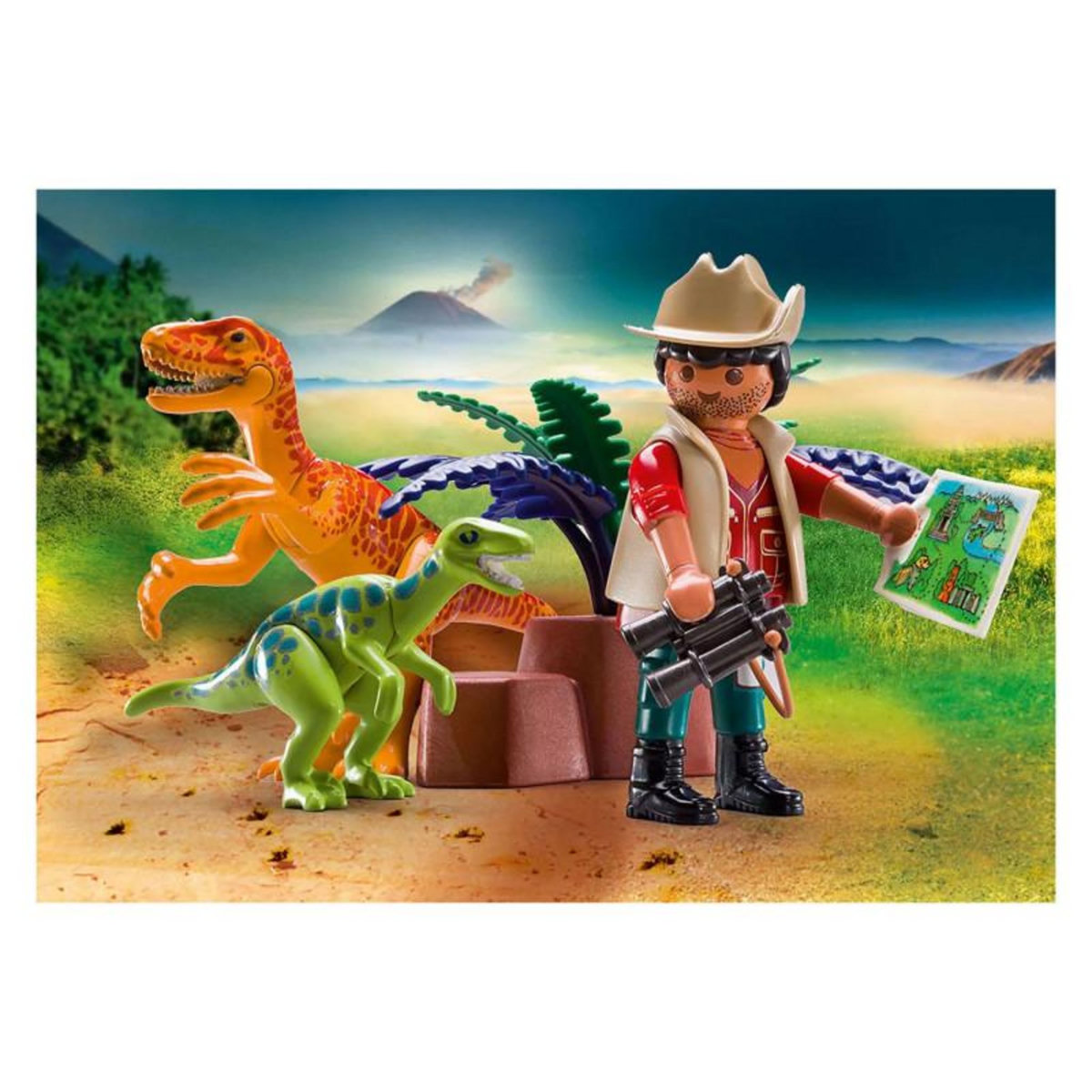 PLAYMOBIL Playmobil Dinos Suitcase Dino Explorer - 70108 70108