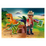 Voir la diapositive 4 : PLAYMOBIL Playmobil Dinos Suitcase Dino Explorer - 70108 70108