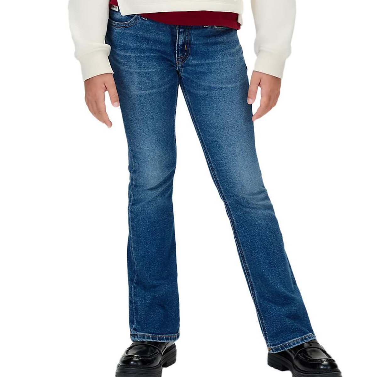 CALVIN KLEIN JEANS Jean Droit  Fille Calvin Klein Jeans Dark