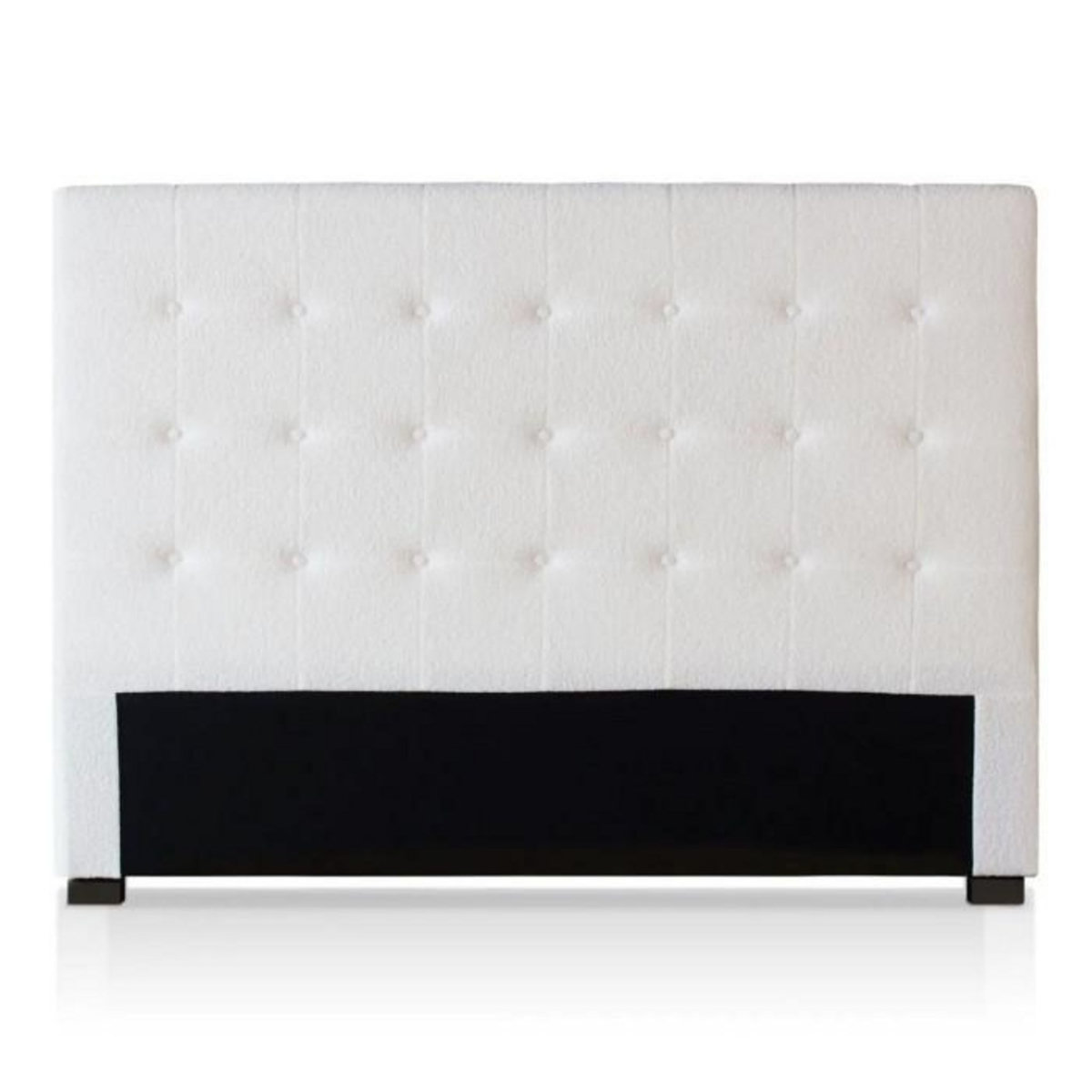 Paris Prix Tête de Lit Capitonnée Bouclette  Amor  160cm Crème