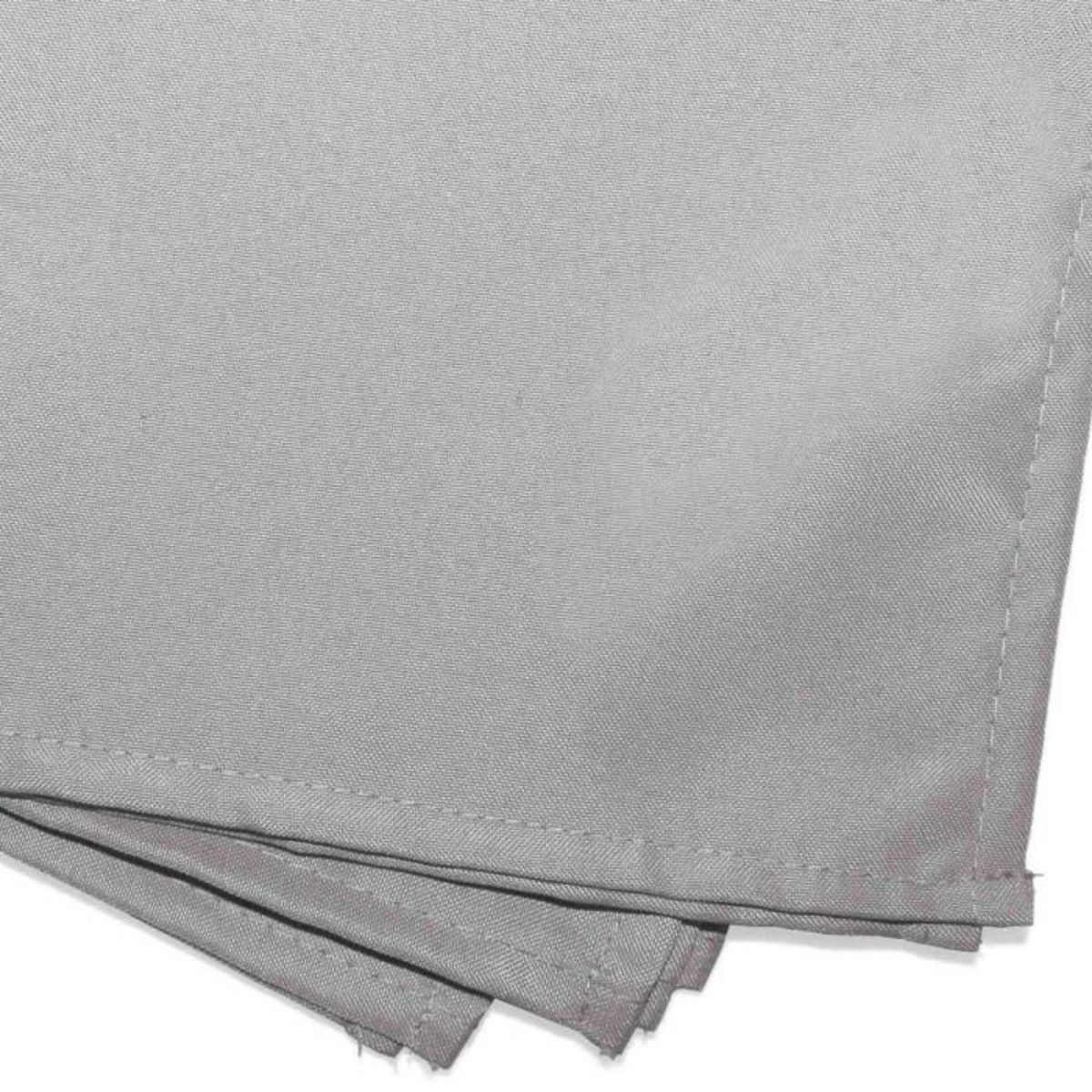 Paris Prix Lot de 3 Serviettes de Table  Essentiel  40x40cm Gris