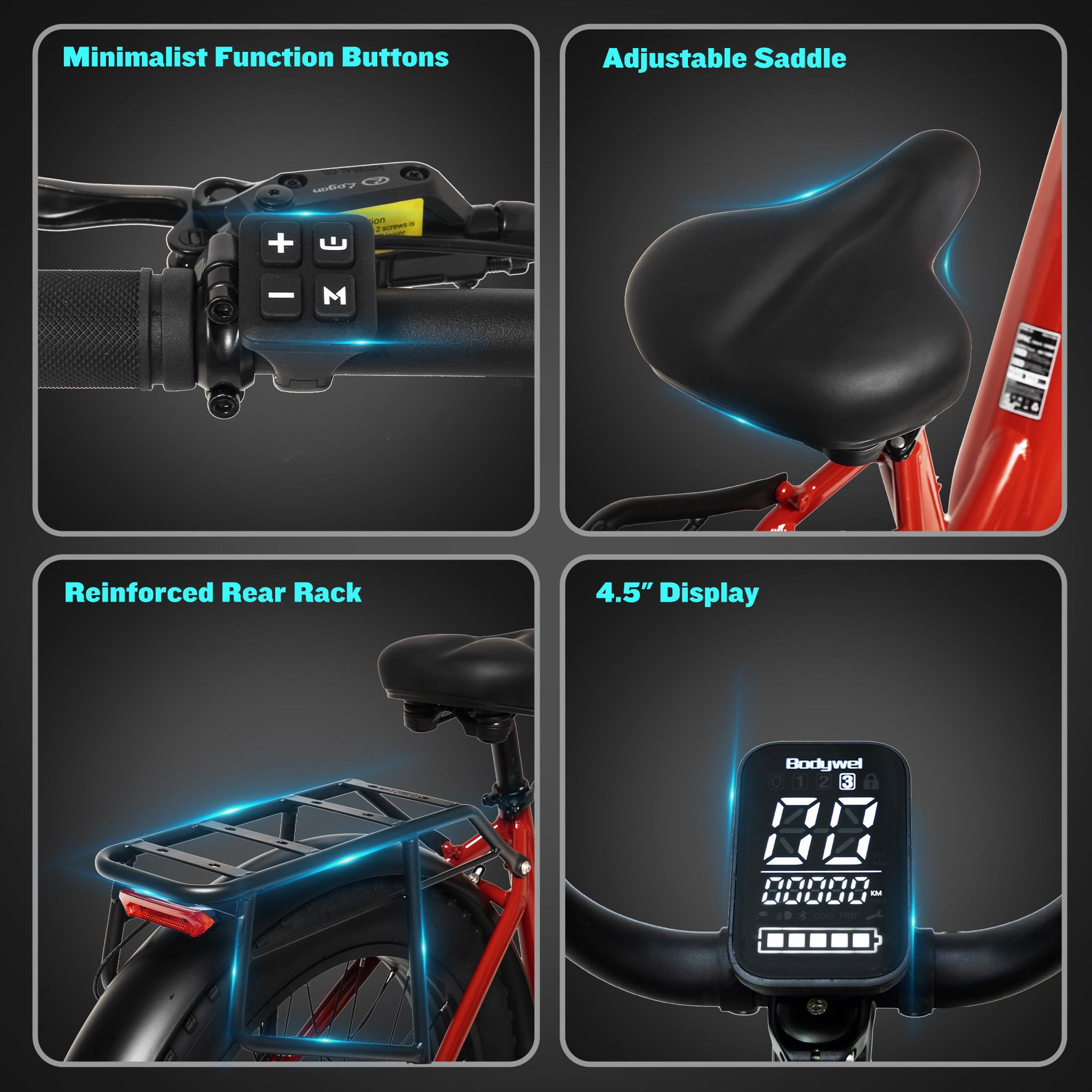 Voir la diapositive 6 : BODYWEL Vélo électrique bodywel d9