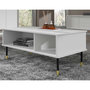 Voir la diapositive 2 : BEST MOBILIER Novara - table basse - 110 cm