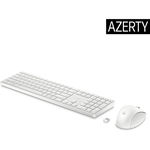 HP HP 655 Wireless Keyboard and Mouse Combo clavier Souris incluse RF sans fil Blanc