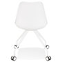 Voir la diapositive 5 : Paris Prix Chaise de Bureau Design  Laxina  92cm Blanc