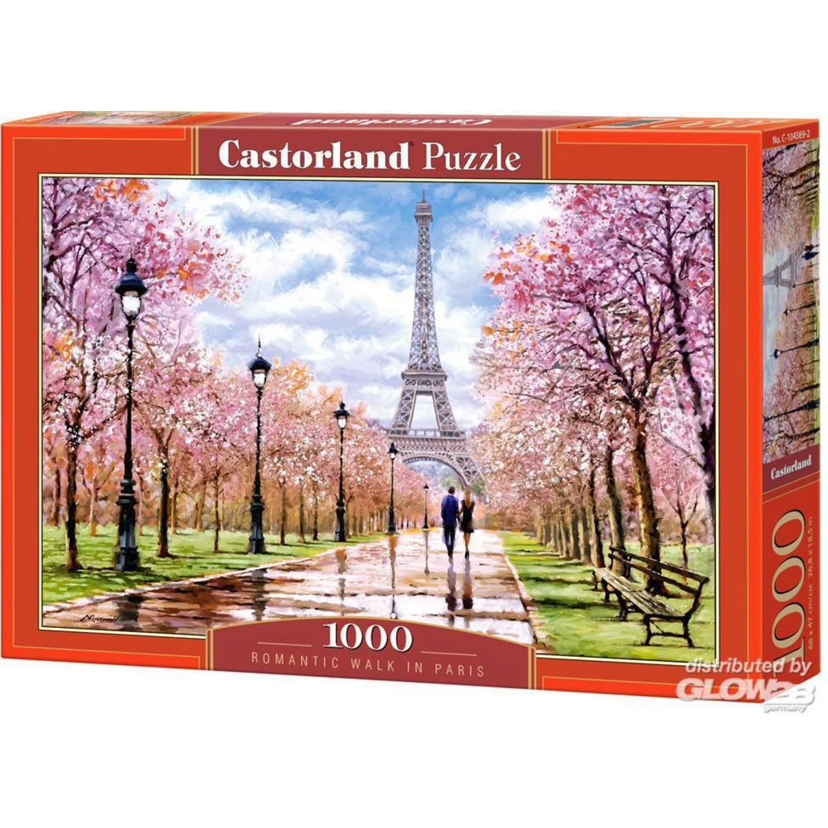 Castorland Puzzle 1000 pièces : Une romantique balade dans Paris