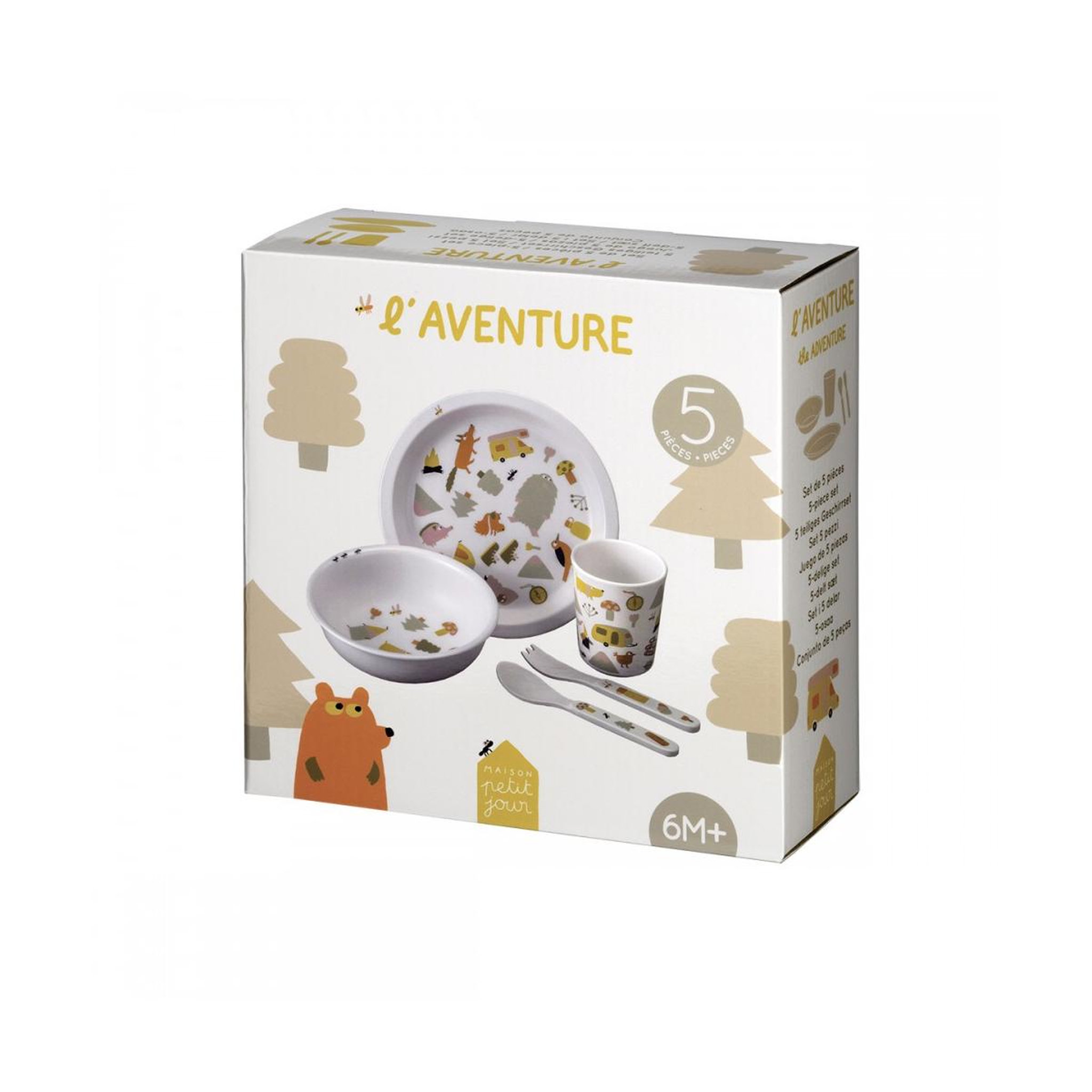 Petit Jour Coffret cadeau 5 pieces l aventure