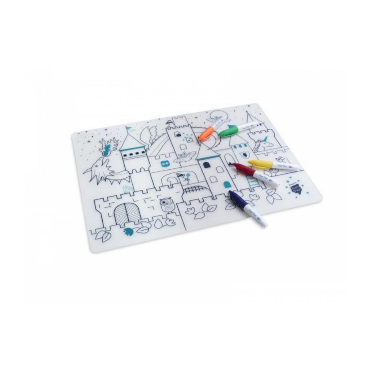 SUPER PETIT Kit chateau fort set silicone