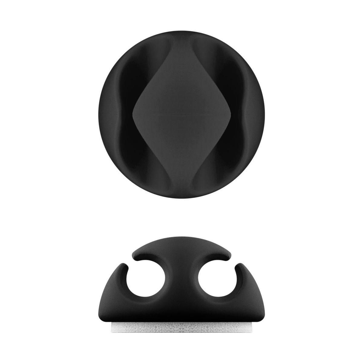 GOOBAY Serre-câble Cable Guide (2) Noir x6