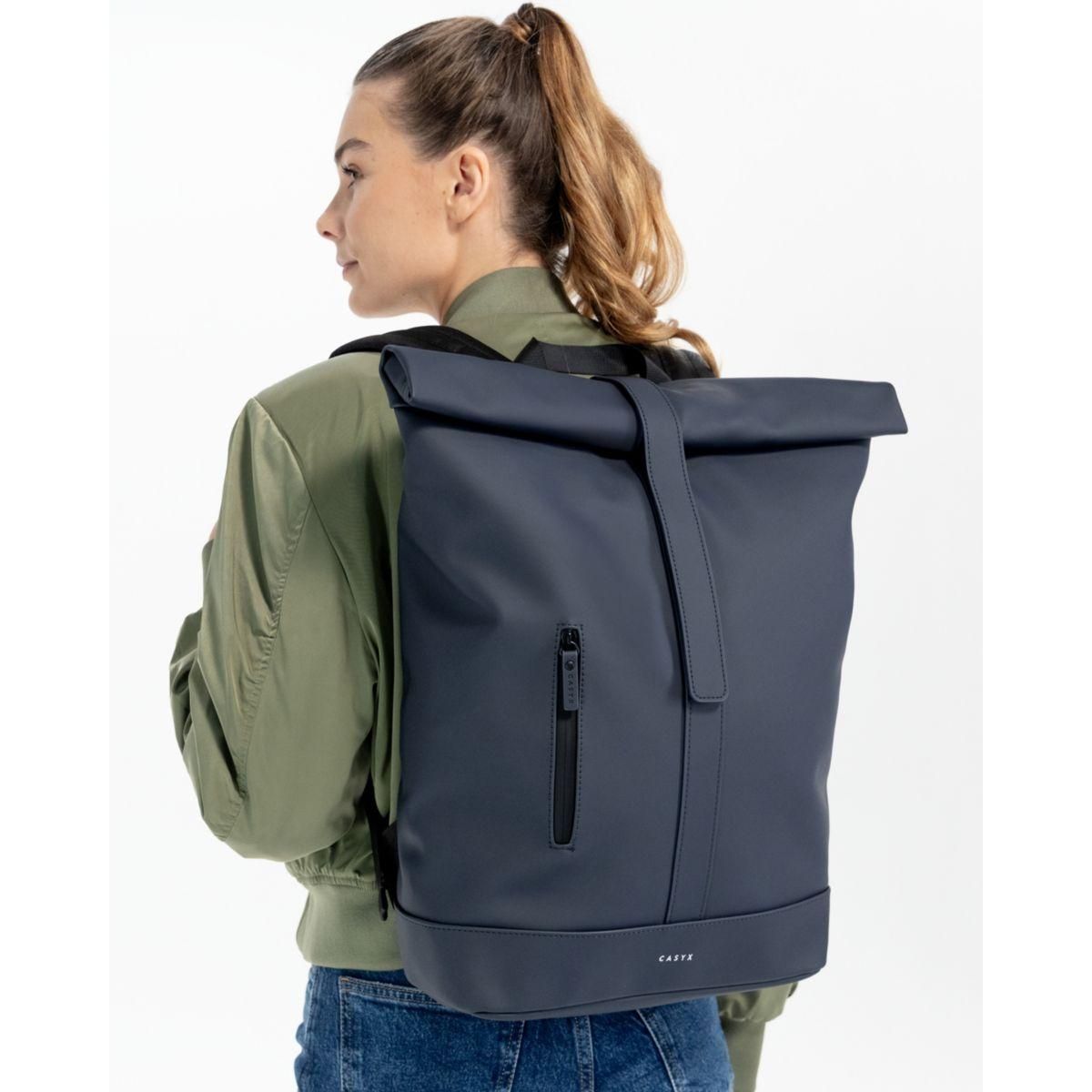 CASYX Sac à dos Modèle TORNADO Large Bleu abysse