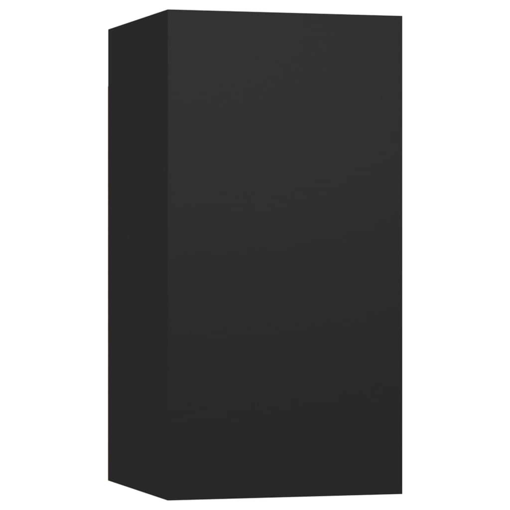 Voir la diapositive 4 : VIDAXL Meubles TV 4 pcs Noir 30,5x30x60 cm Bois d'ingenierie