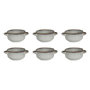 Voir la diapositive 1 : Paris Prix Lot de 6 Bols à Soupe  Au Grès du Temps  14cm Gris