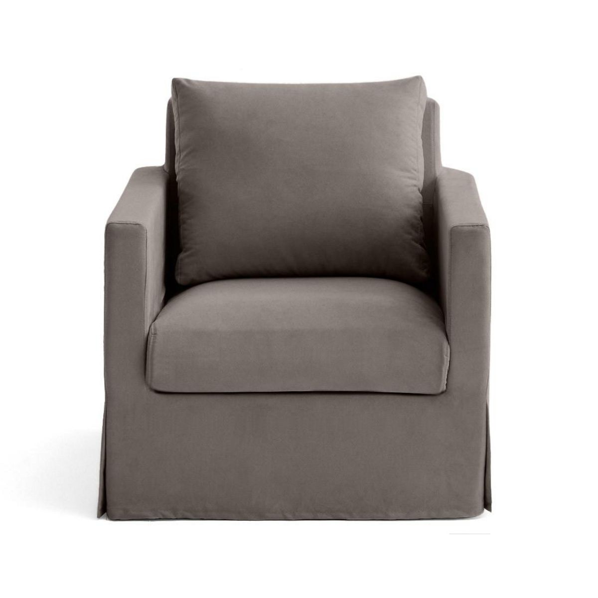 LISA DESIGN Serena - housse en tissu pour fauteuil