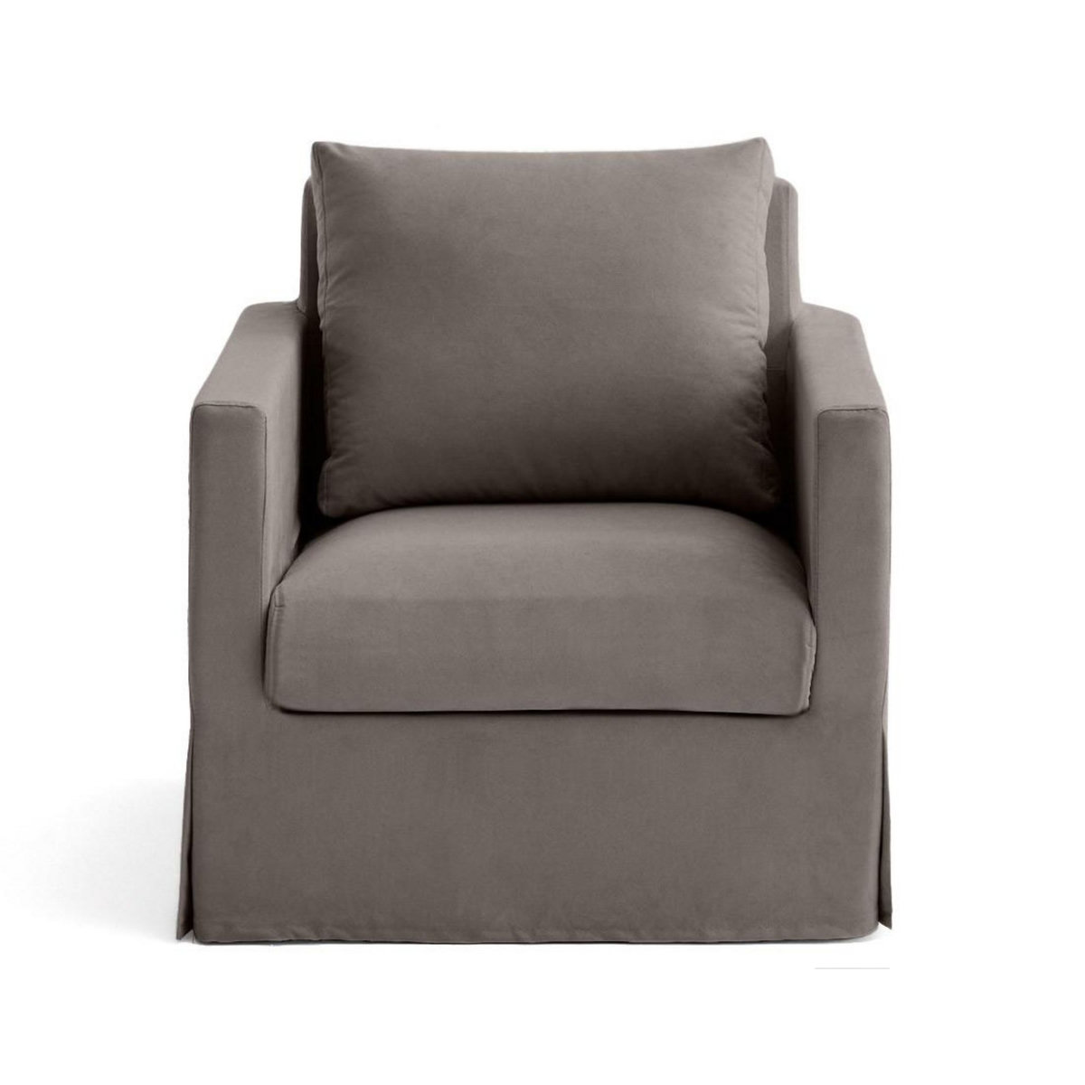 LISA DESIGN Serena - housse en tissu pour fauteuil