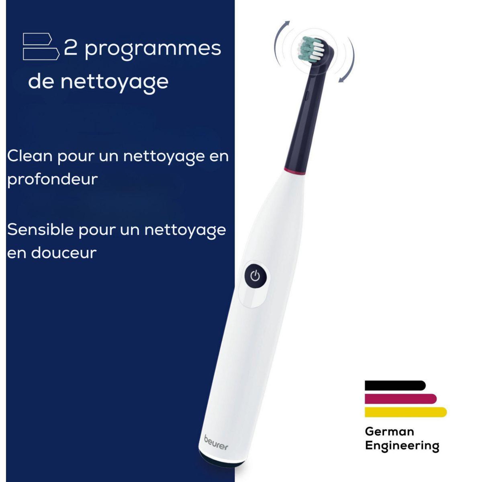 Voir la diapositive 2 : Beurer Brosse à dents électrique tb 15 - 2 programmes