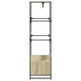 Voir la diapositive 5 : VIDAXL Armoire chêne sonoma 90x50x180 cm bois d ingénierie