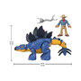 Voir la diapositive 3 : MATTEL FISHER - PRICE IMAGINEXT - Jurassic World - Stegosaurus Et Personnage - Figurine d'action 1er age - 3 ans et +
