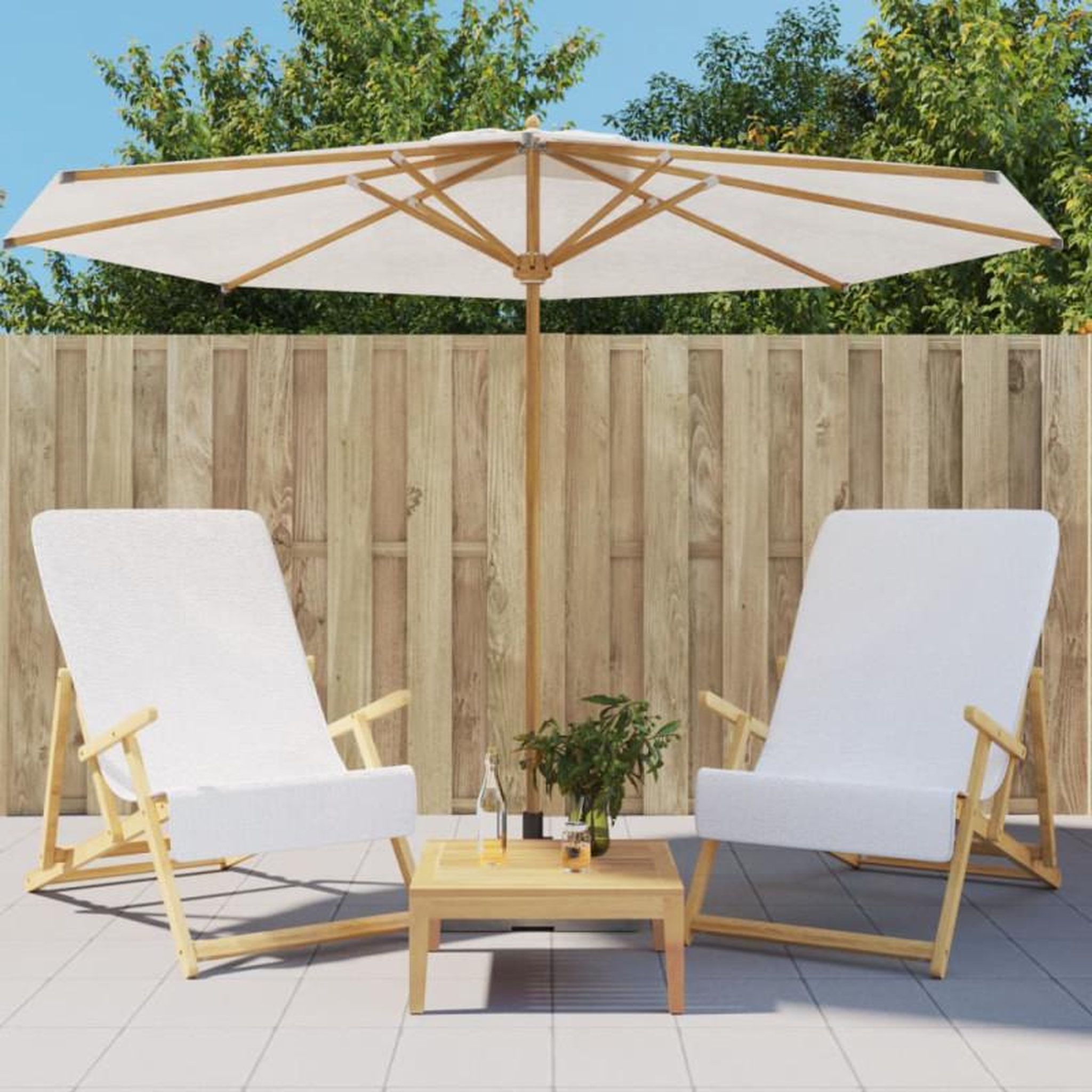 VIDAXL Serviettes de plage 2 pcs blanc 60x135 cm tissu 400 GSM