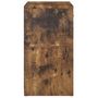 Voir la diapositive 4 : VIDAXL Banc a chaussures Chene fume 94,5x31x57 cm Bois d'ingenierie