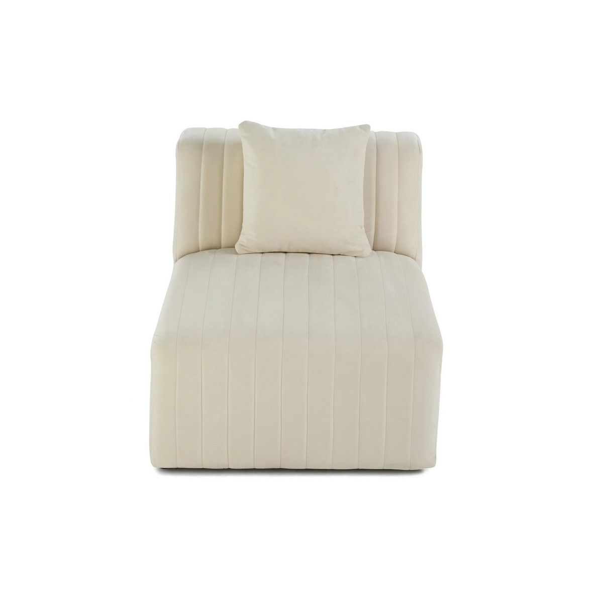 LISA DESIGN Nova - module d'assise - en velours