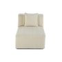 Voir la diapositive 6 : LISA DESIGN Nova - module d'assise sans accoudoirs - en velours