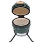 Voir la diapositive 2 : VIDAXL Barbecue a fumoir Kamado 2-en-1 Ceramique 56 cm Vert