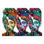 Voir la diapositive 2 : Paris Prix Papier Peint  Colorful Faces