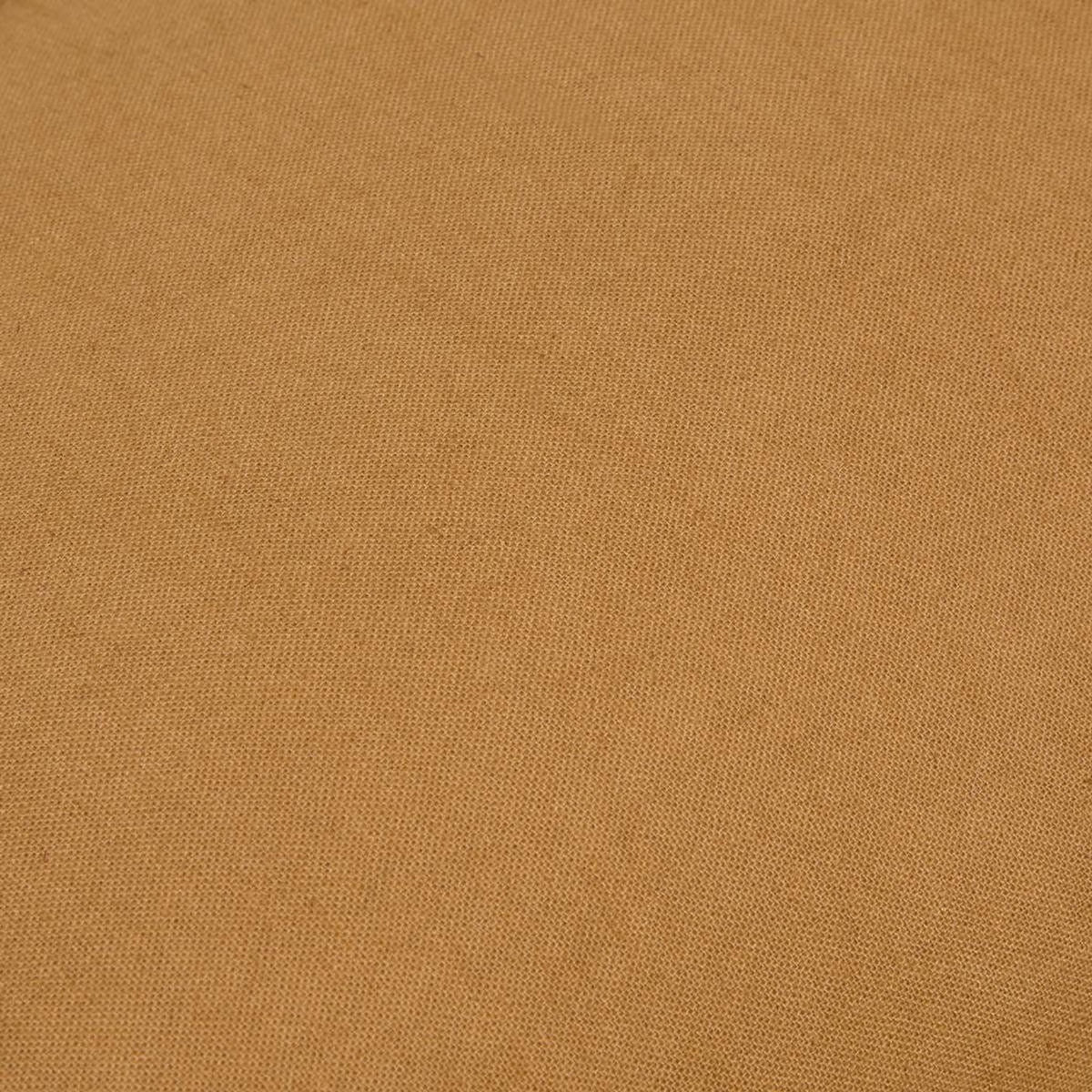 ATMOSPHERA Coussin Déco Brodé  Hary  30x50cm Caramel