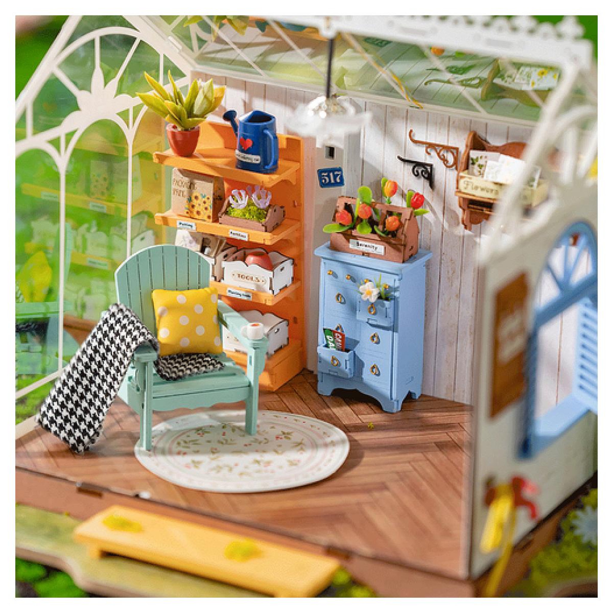 Voir la diapositive 3 : ROBOTIME Maquette Dreamy garden house