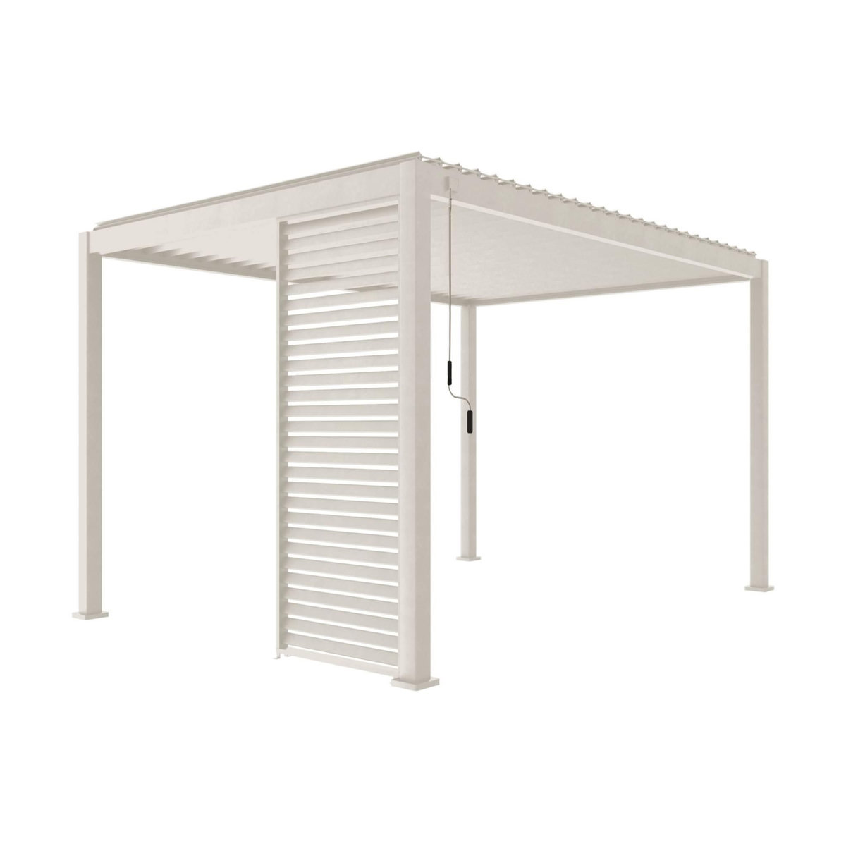 SWEEEK Persienne pour pergola bioclimatique Triomphe, aluminium