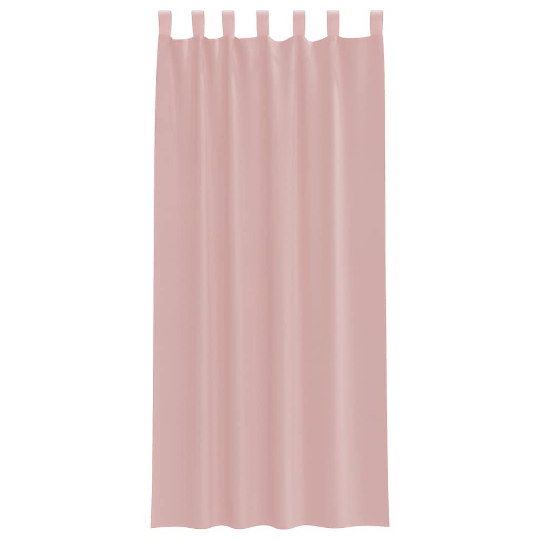 Voir la diapositive 4 : VIDAXL Rideaux en voile avec passe-tringles 2 pcs rose