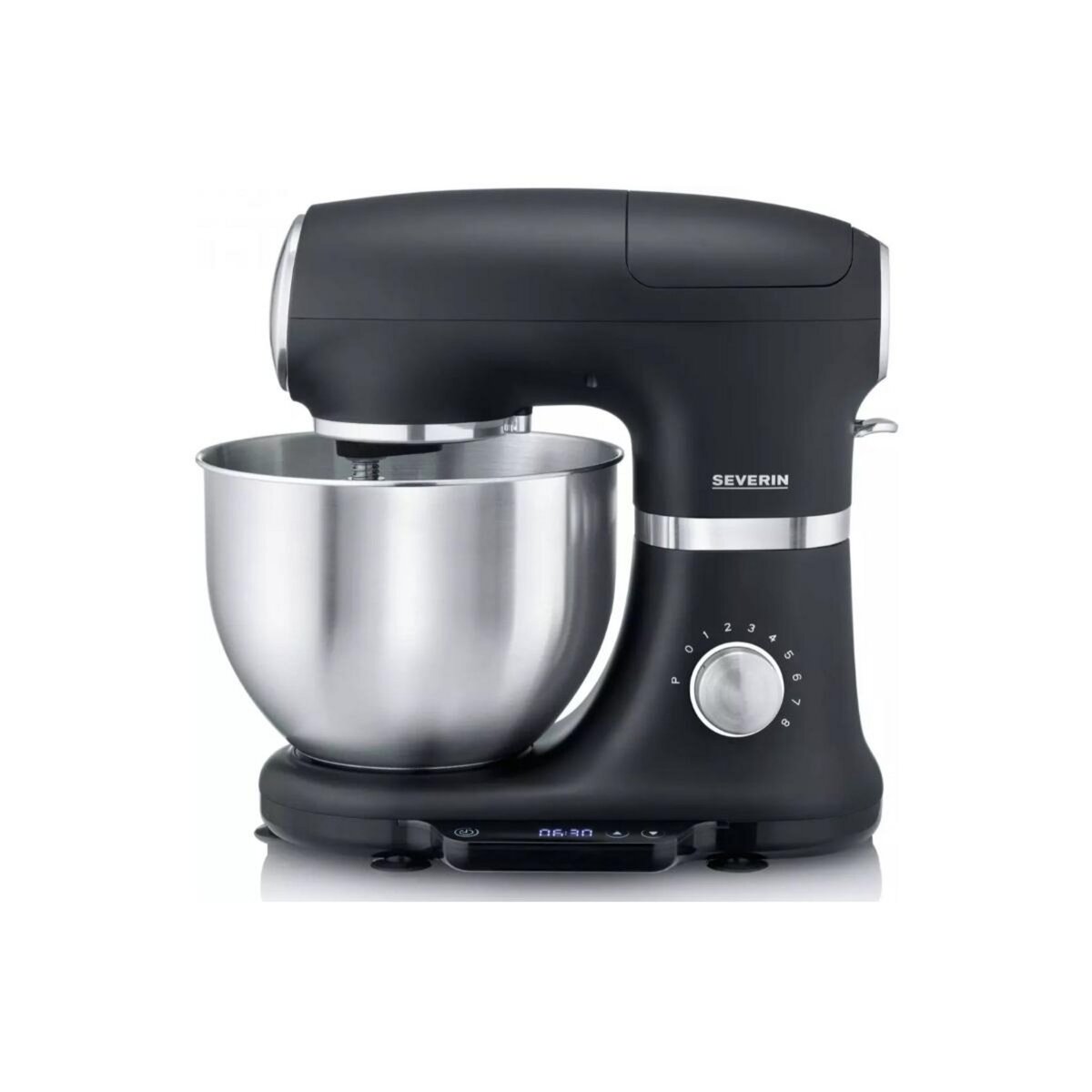 SEVERIN Robot pâtissier multifonction 5.5l 1000w noir/inox - KM3898