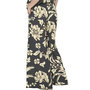 Voir la diapositive 2 : JACQUELINE DE YONG Pantalon fluide Imprimé Noir/Beige  Femme JDY Life Palazzo