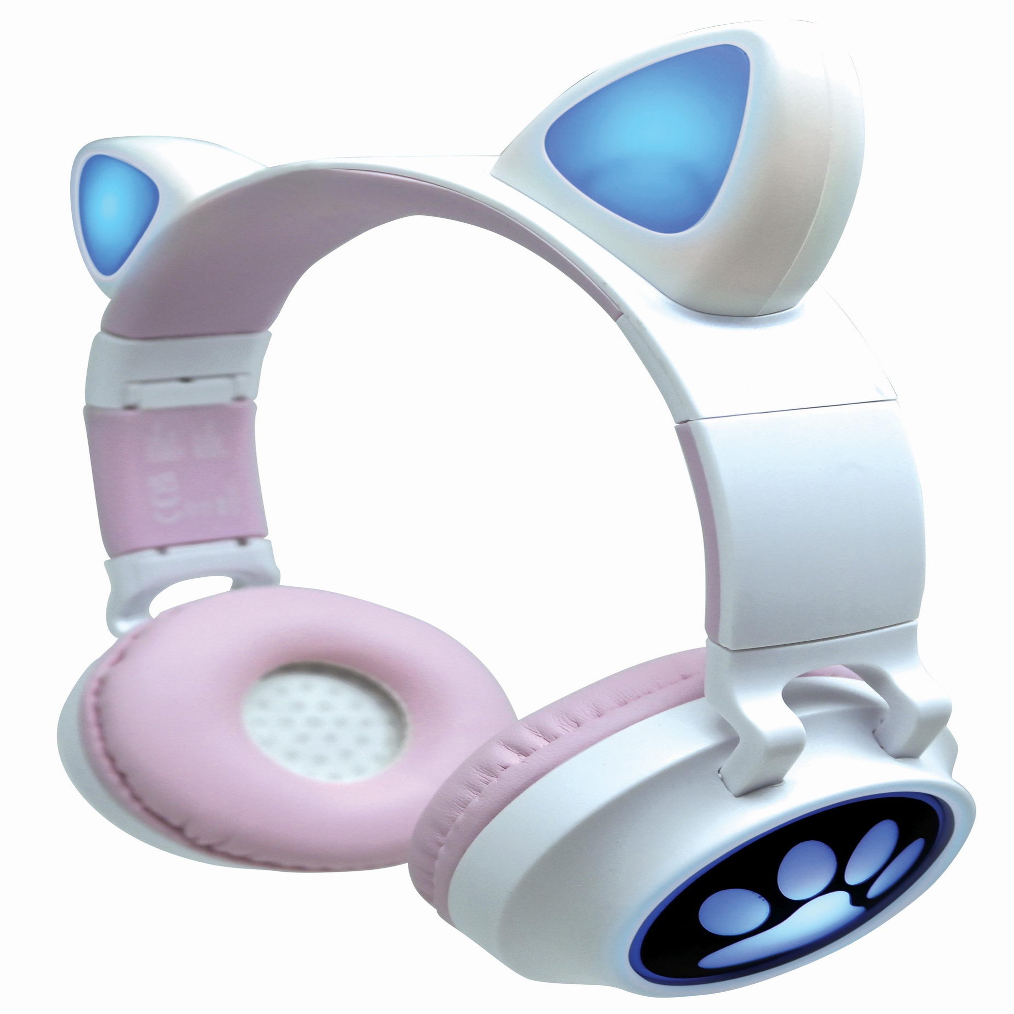 Lexibook Casque sans fil rechargeable lumineux avec oreilles de chat
