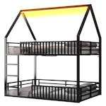 MERAX Lit superposé. Coloris disponibles : Noir, Blanc