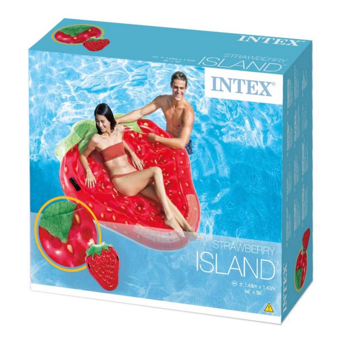 INTEX Bouée gonflable baignade - forme fraise