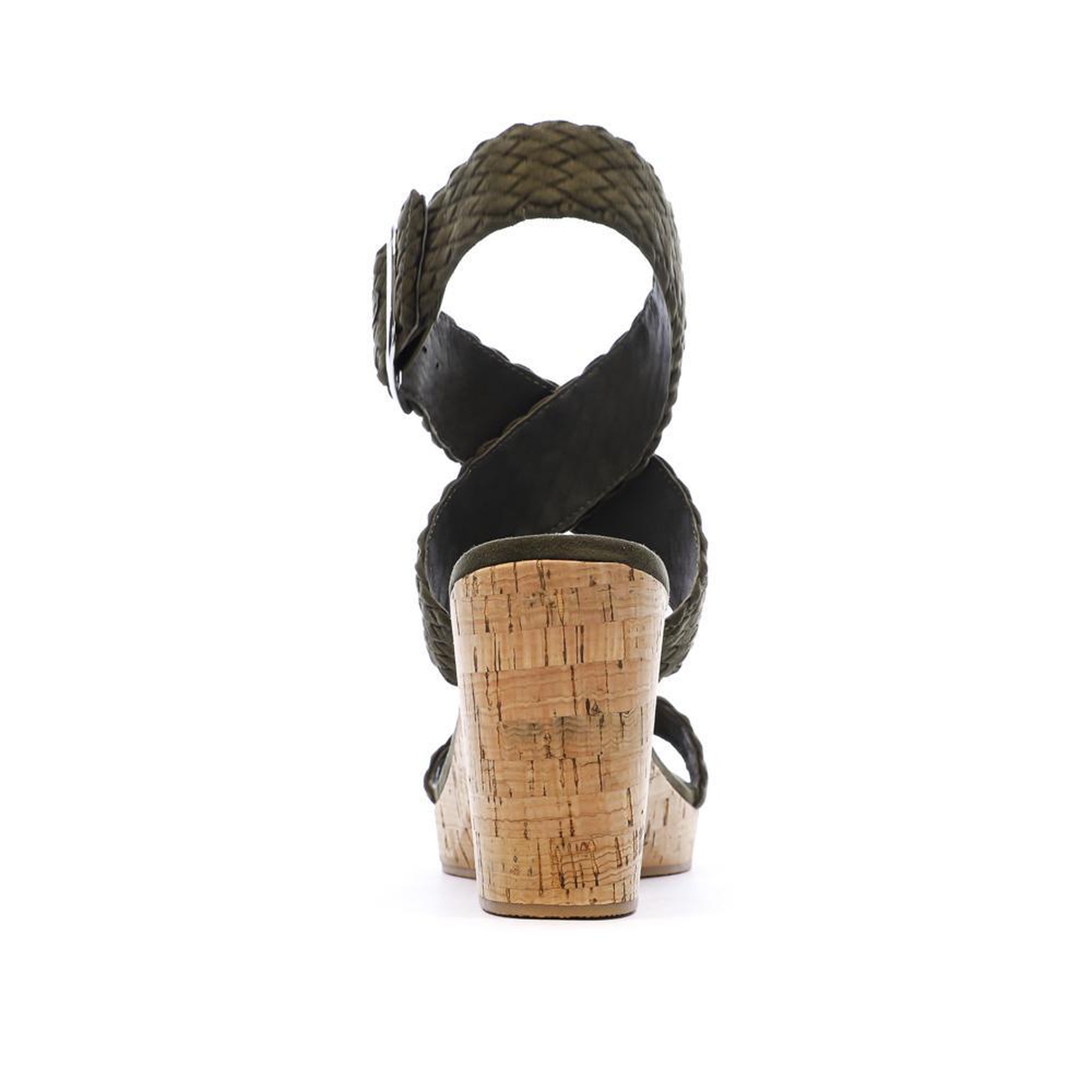Voir la diapositive 3 : CHATTAWAK Sandales Kaki Femme Chattawak Summer KIRA