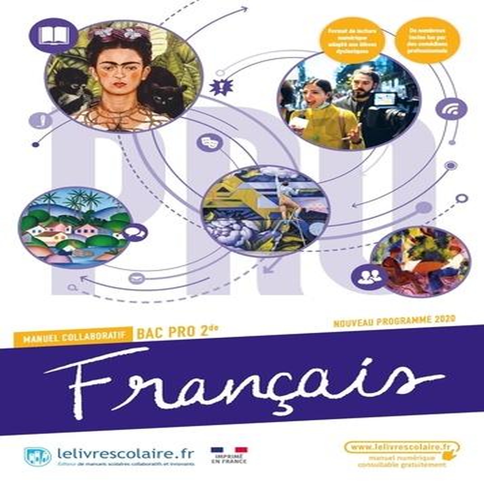 FRANCAIS 2DE BAC PRO. MANUEL COLLABORATIF, EDITION 2023, Labarde Claude