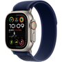 Voir la diapositive 2 : APPLE Bracelet 49mm boucle trail bleu titane naturel M/L
