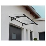 Canopia by PALRAM Marquise - Anthracite - 91-5x150x-5cm - CANOPY ALTAIR 1500