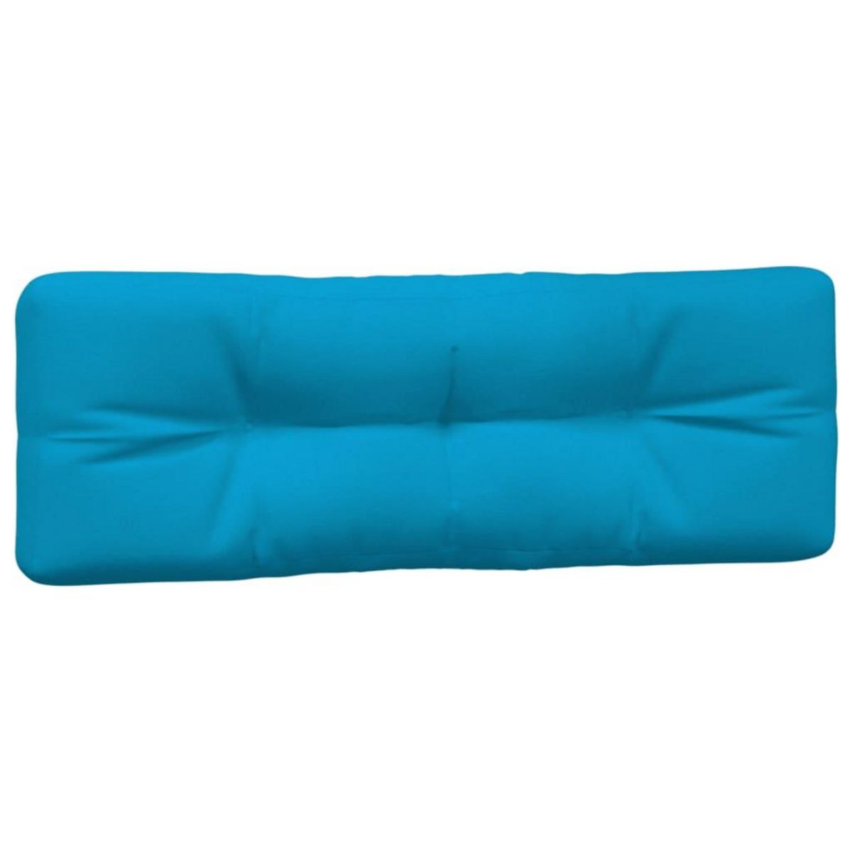VIDAXL Coussins de palette lot de 3 bleu tissu