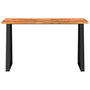 Voir la diapositive 4 : VIDAXL Table console a live edge 140x40x80 cm bois d'acacia solide