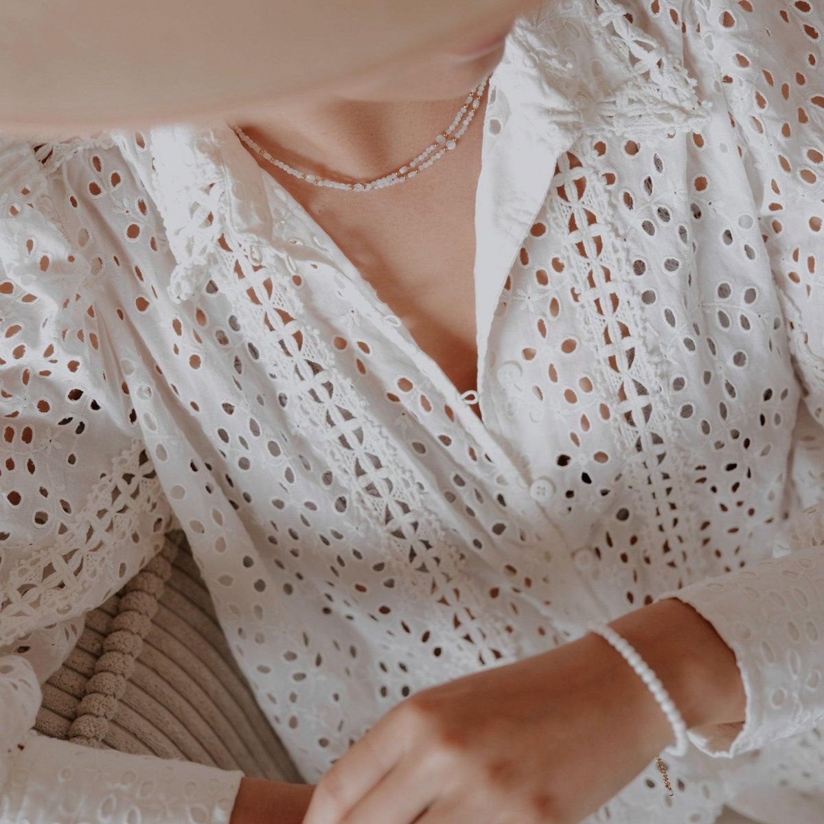 SLOYA Collier Paloma en pierres de Lune