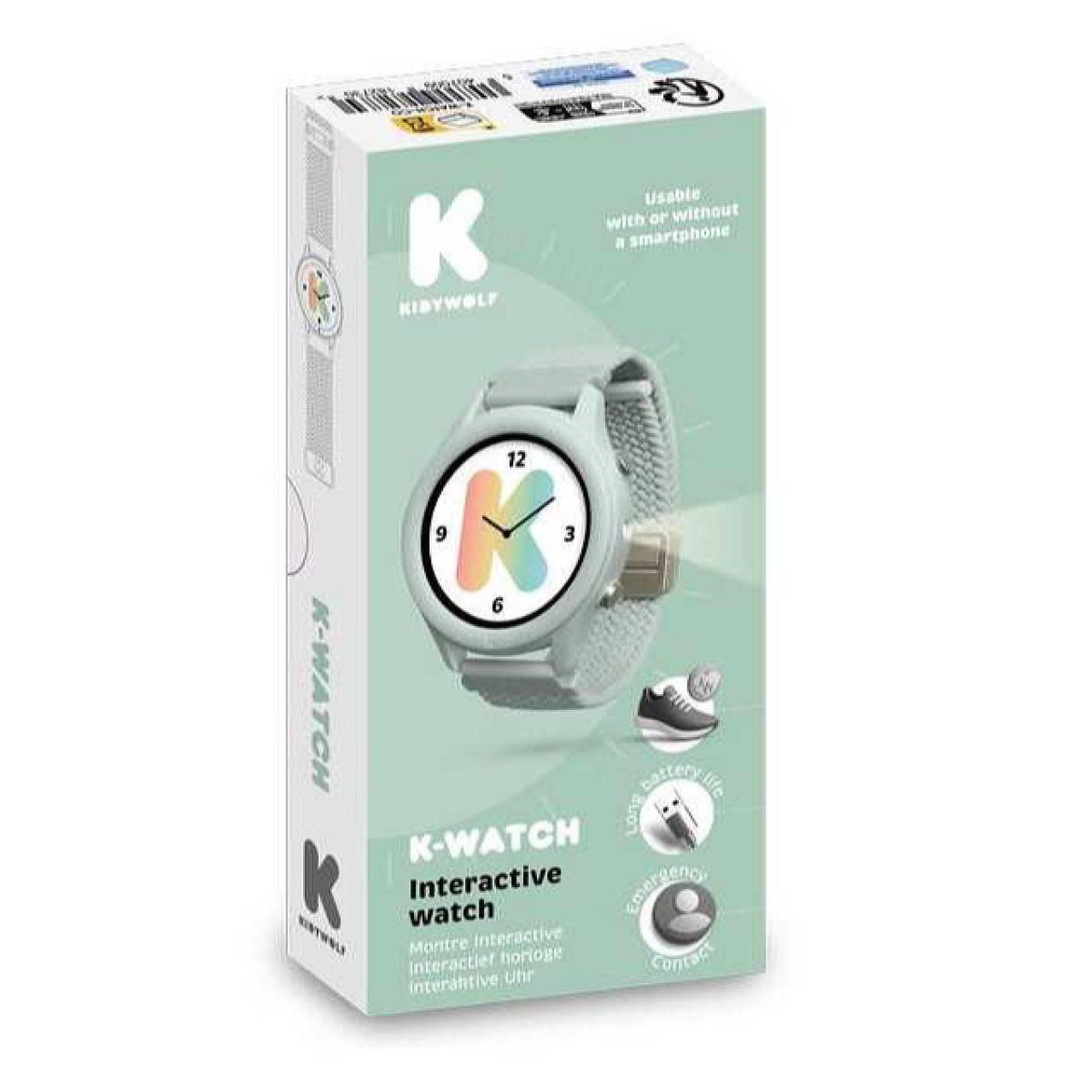 KIDYWOLF Montre connectee k-watch verte