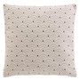 Voir la diapositive 1 : Paris Prix Coussin Déco Chenille  Minela  45x45cm Naturel