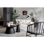 Voir la diapositive 6 : Paris Prix Table d'Appoint Design en Bois  Vincent  40cm Noir
