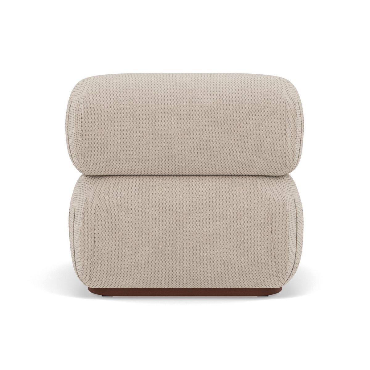 LISA DESIGN Penelope - module d'assise en velours texturé