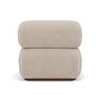 Voir la diapositive 4 : LISA DESIGN Penelope - module d'assise sans accoudoirs en velours texturé