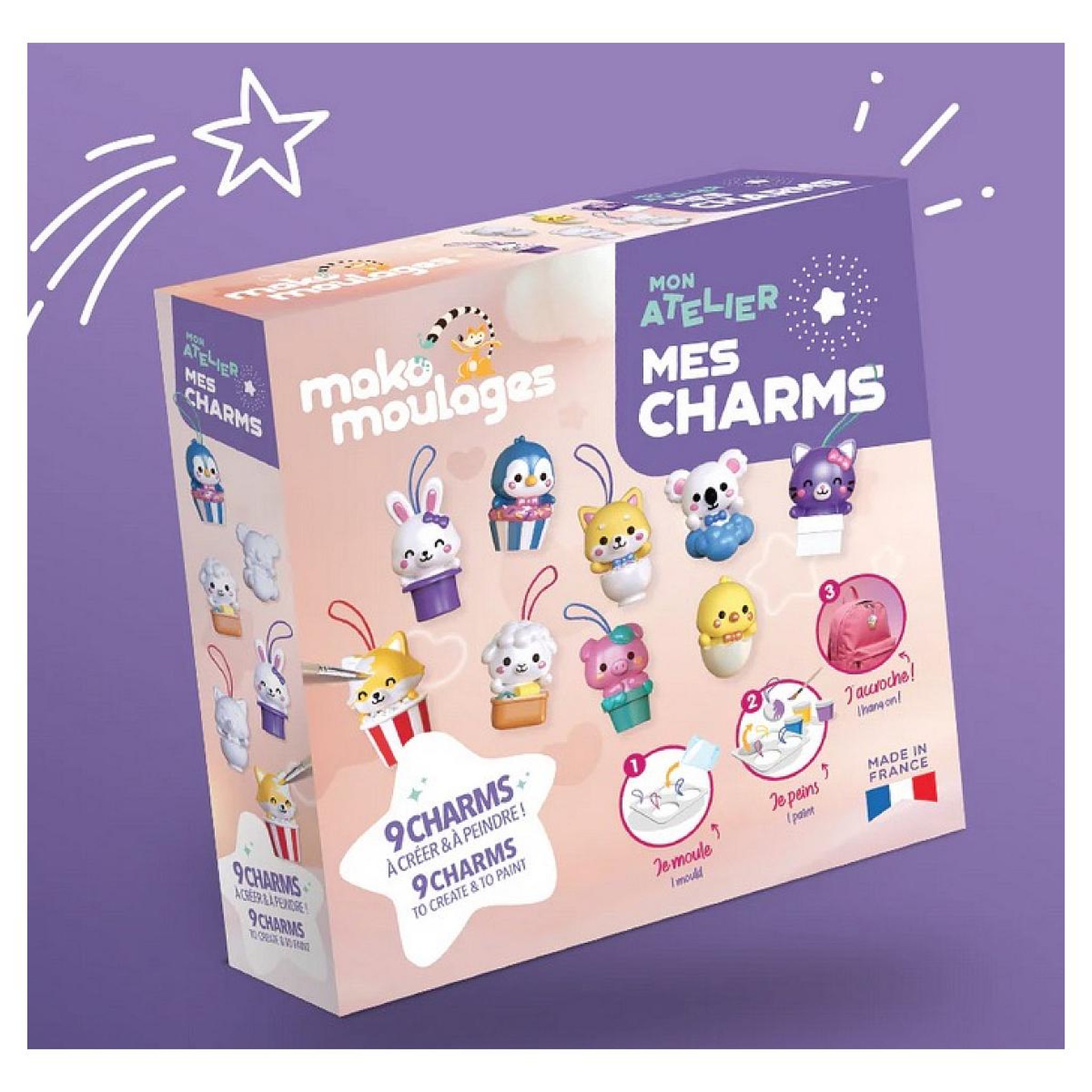 Voir la diapositive 2 : Mako Creations mako moulages - mon atelier mes charms